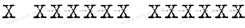 X Koodak Regular字体转换